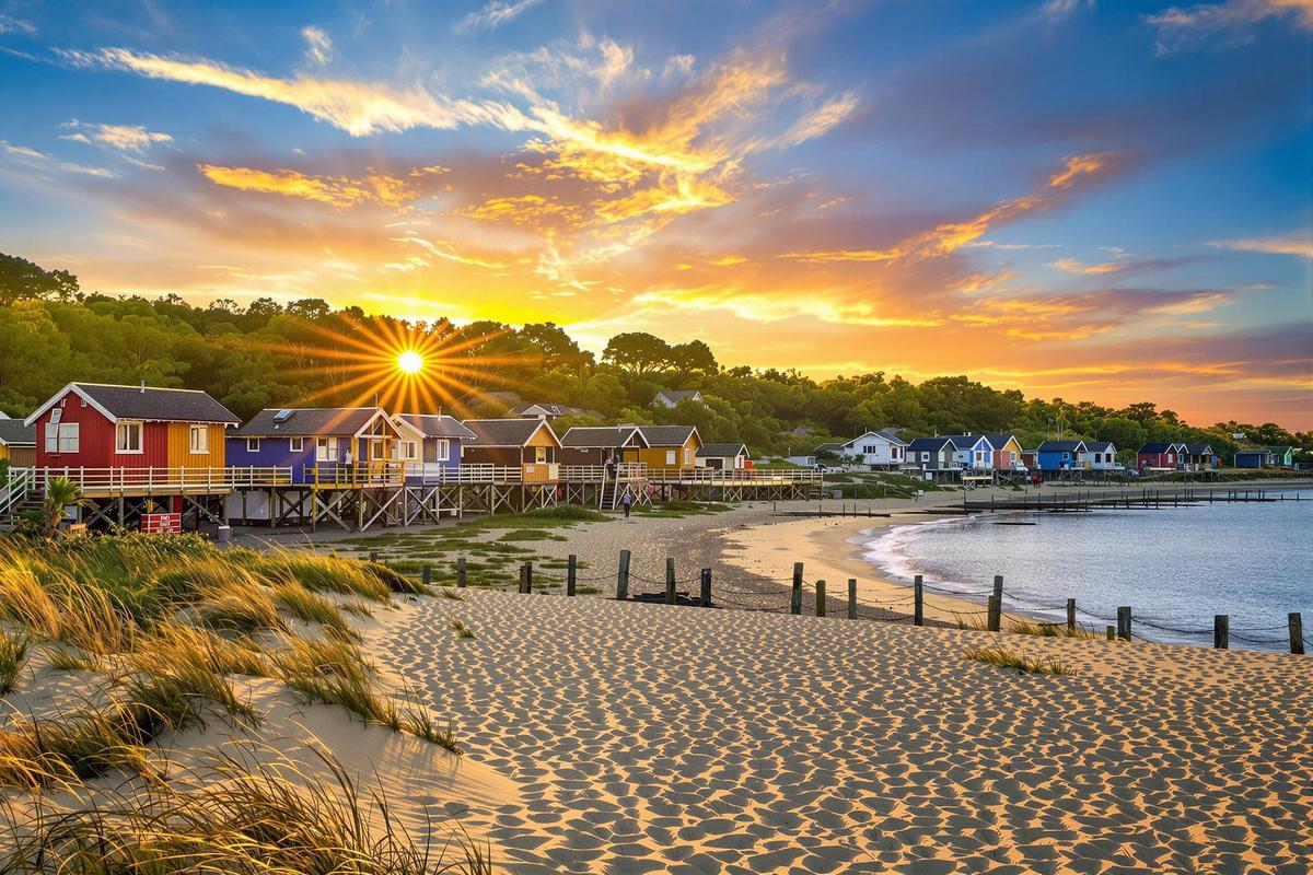 eloigne de la foule ce village discret du bassin darcachon a tout pour plaire aux amoureux dauthenticite